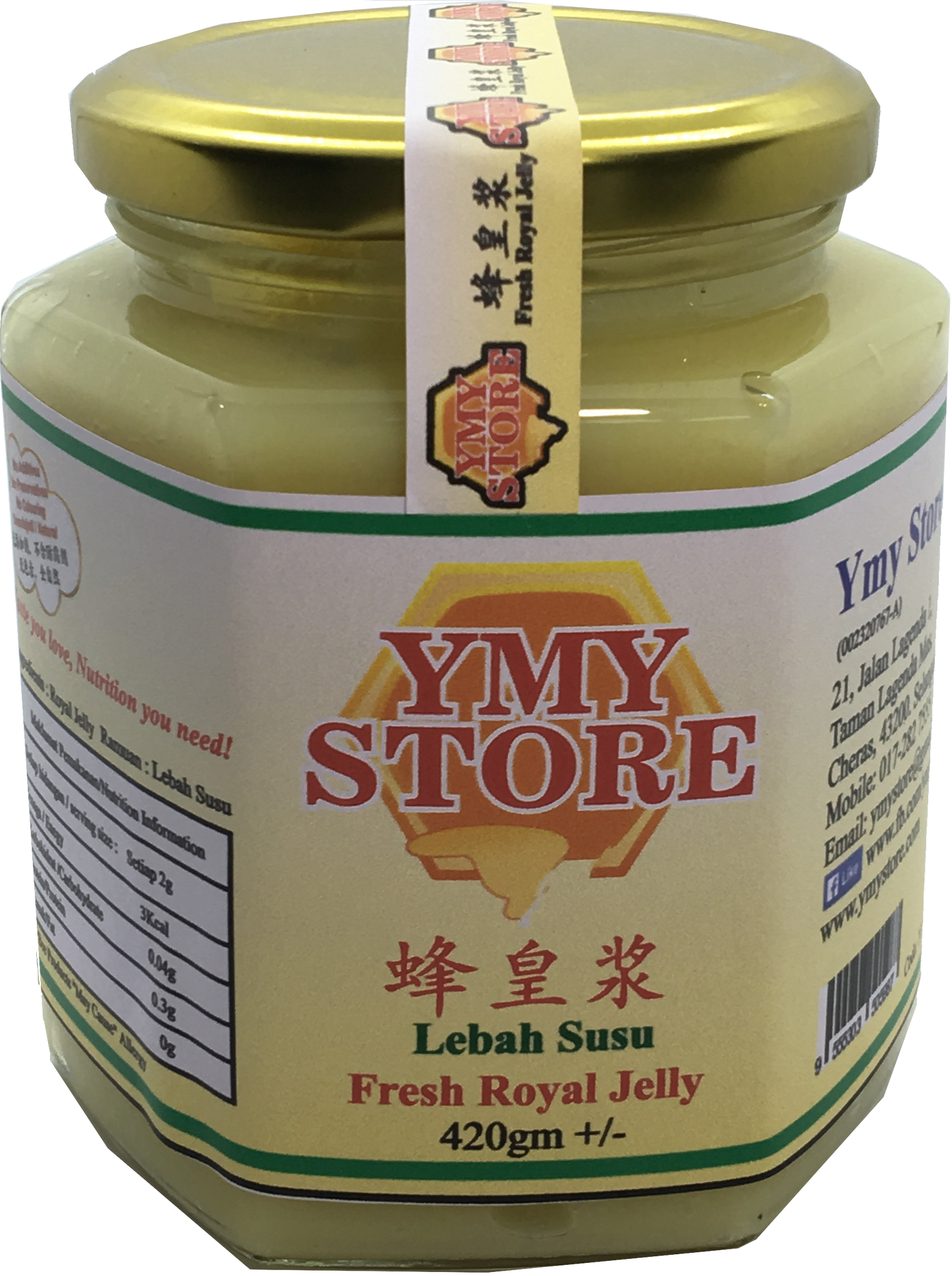 YMY Store Royal Jelly, 蜂皇浆 Jeli Diraja Pure Honey, 蜂蜜,蜜糖,Madu Asli, 保养品
